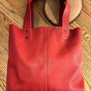 Love41 Small Weekend Tote RED